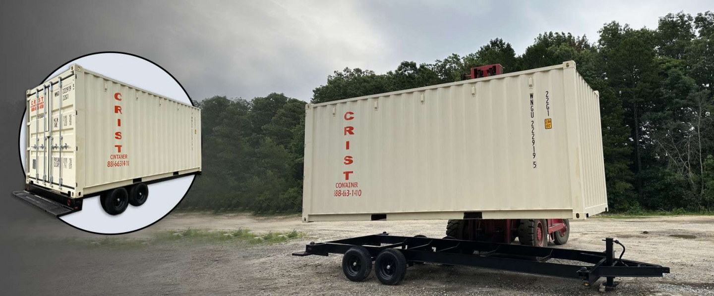 Rent a Chassis & Make Your 20' Container Mobile!